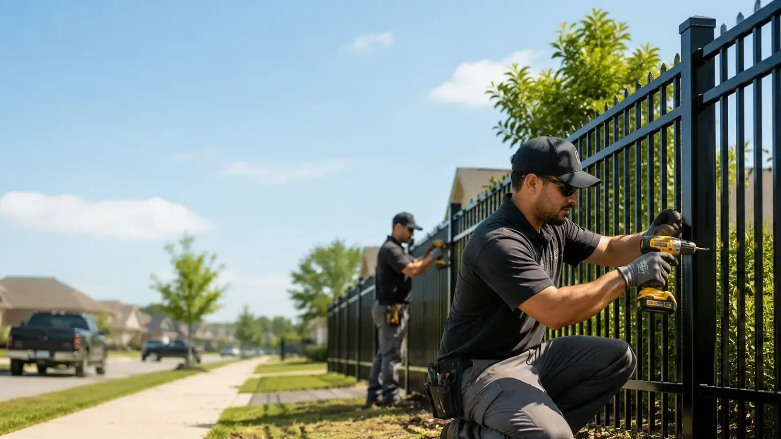 Metal Fence Installation in New Buffalo, MI
